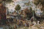 Sebastiaen Vrancx The Battle of Stadtlohn oil